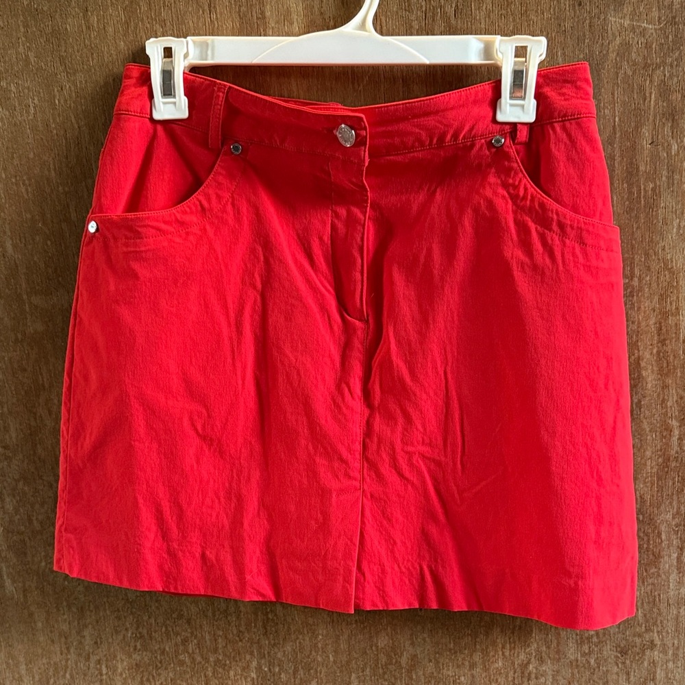 Lohla Sport Vibrant Red Mini Skort